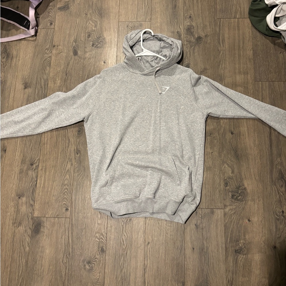 Gymshark Light Gray Hoodie Sweater
